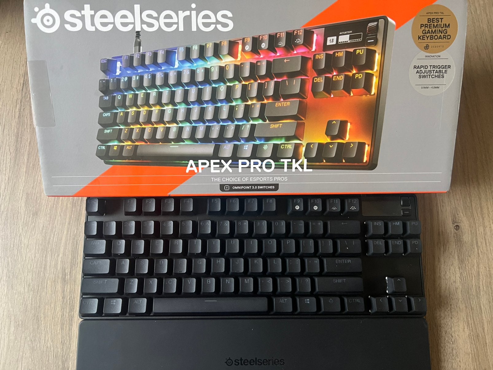 Z.g.a.n. Steelseries Apex Pro TKL Gen 3 (Nieuwste Model), Computers en Software, Toetsenborden, Ophalen of Verzenden, Zo goed als nieuw