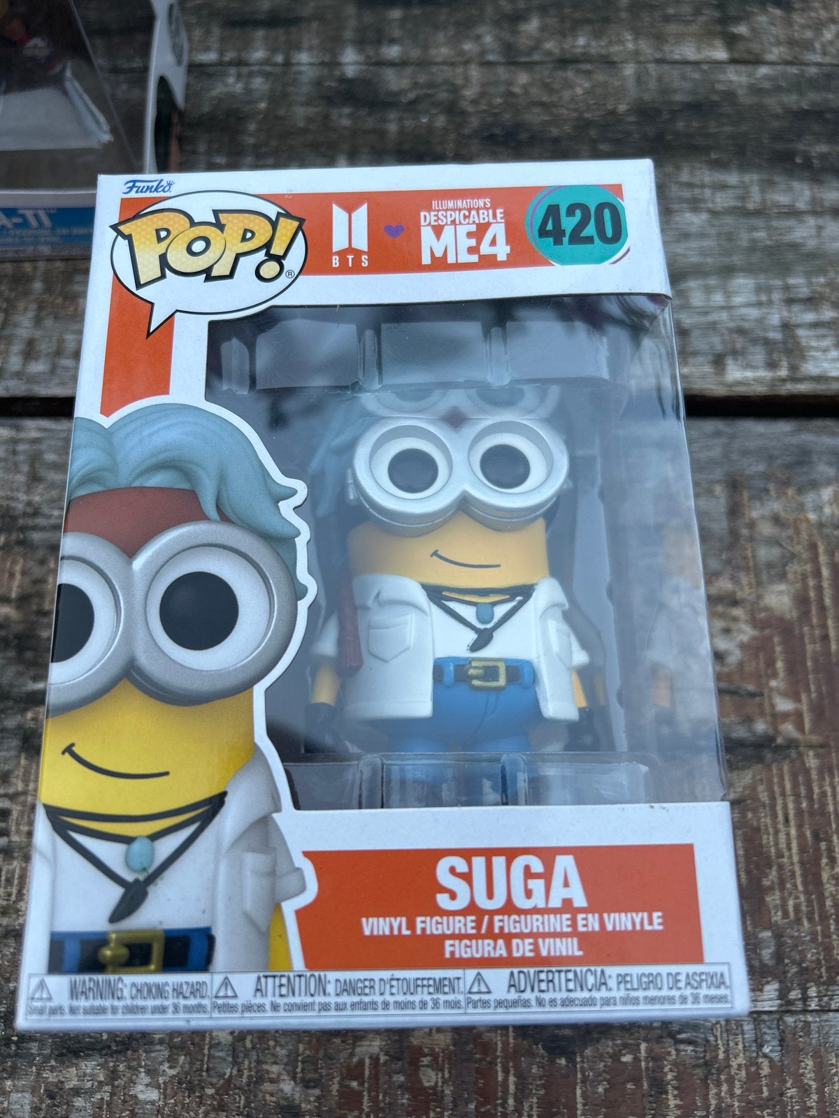 Funko Pop! BTS x Despicable Me 4 - Suga Minion #420, Ophalen of Verzenden, Nieuw