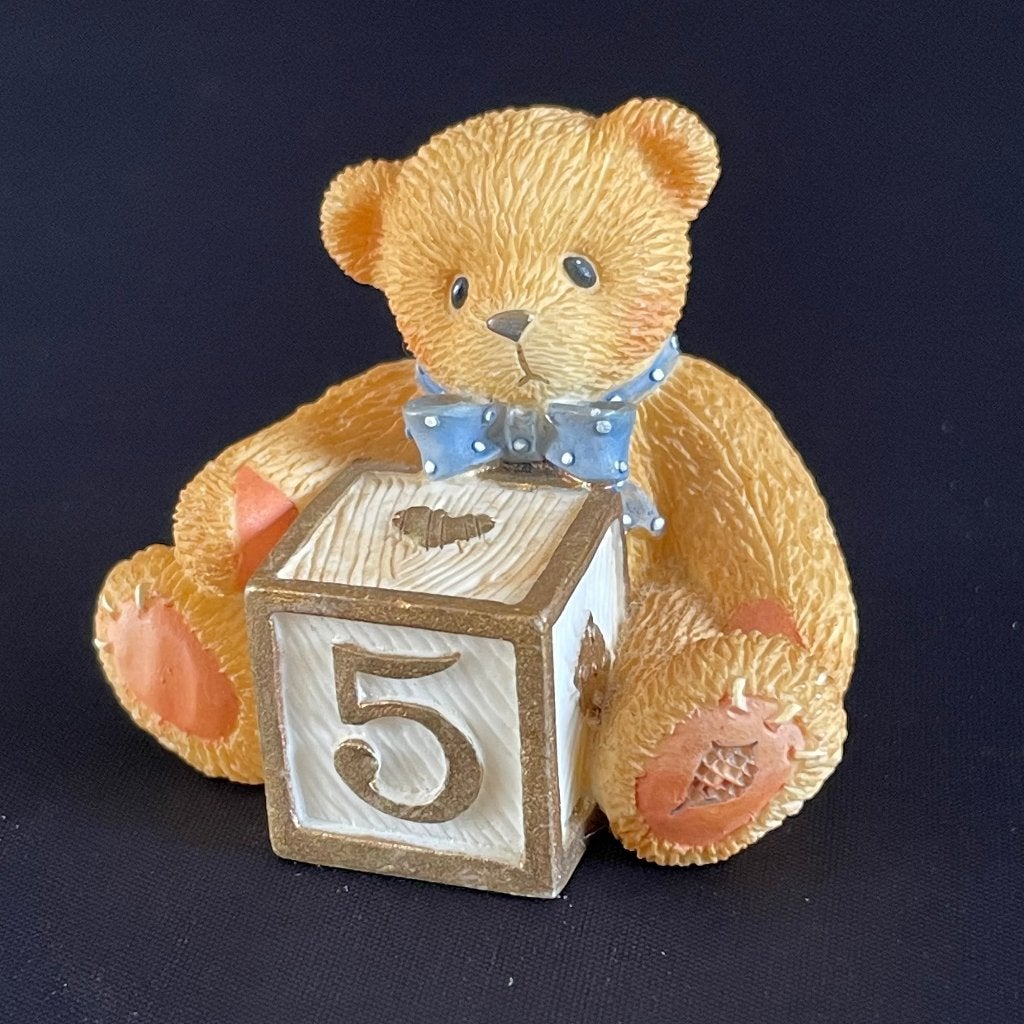 Cherished Teddies 302872 Teddy and 5. 1998, Verzamelen, Ophalen of Verzenden, Gebruikt, Beeldje, Cherished Teddies