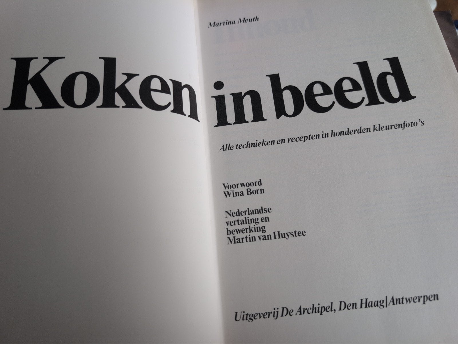 Koken in Beeld - Martina Meuth - Kookboek, Boeken, Gelezen, Martina Meuth, Ophalen of Verzenden, Hoofdgerechten