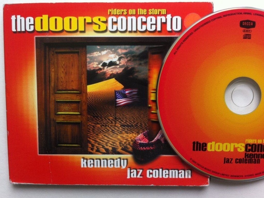 JAZ COLEMAN & NIGEL KENNEDY - The Doors Concerto ( CD ), Cd's en Dvd's, Cd's | Rock, Ophalen of Verzenden, Zo goed als nieuw, Overige genres