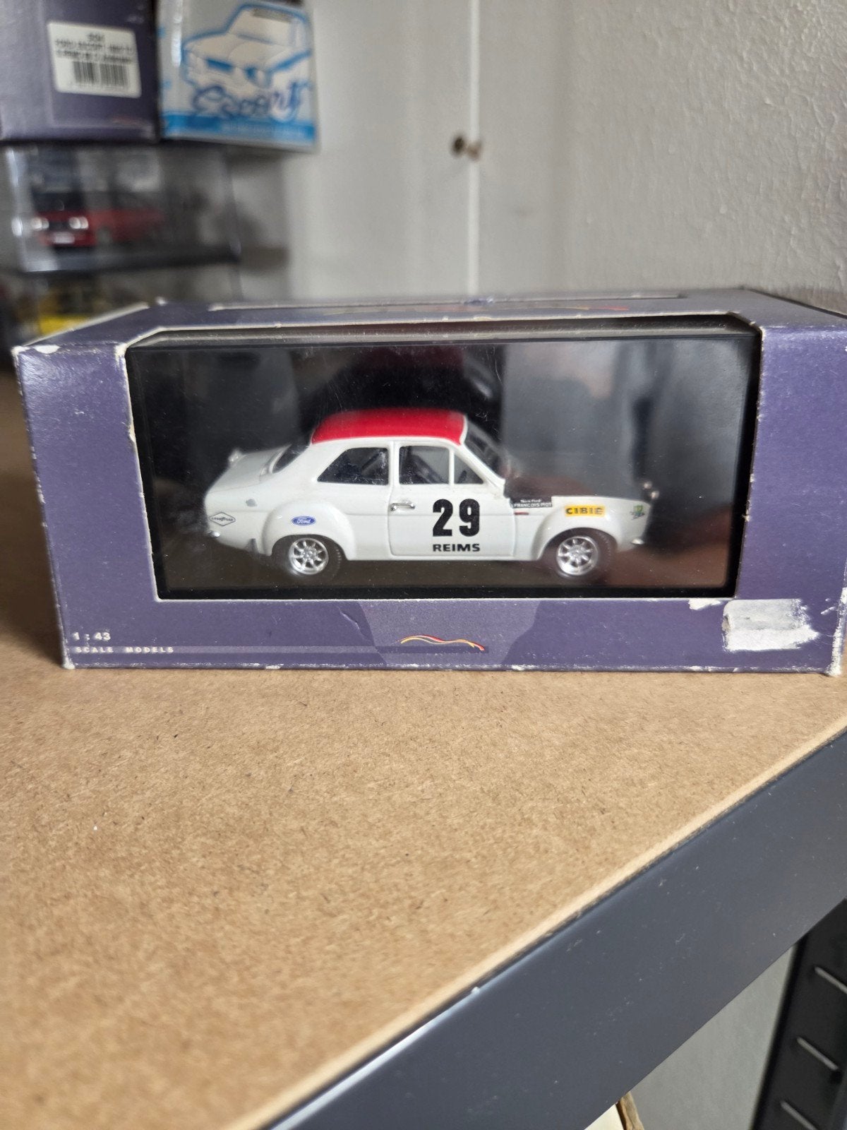 ford escort 1600 TC Piot Todt nr29 monte Carlo 69 trofeu, Hobby en Vrije tijd, Ophalen, Auto, Overige merken