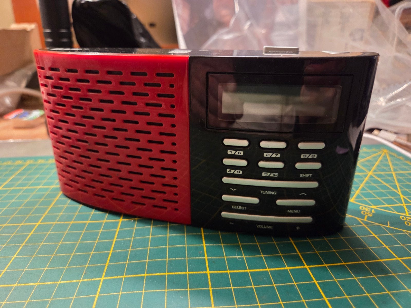 Compacte dual radio DAB en fm, Ophalen of Verzenden, Gebruikt, Radio