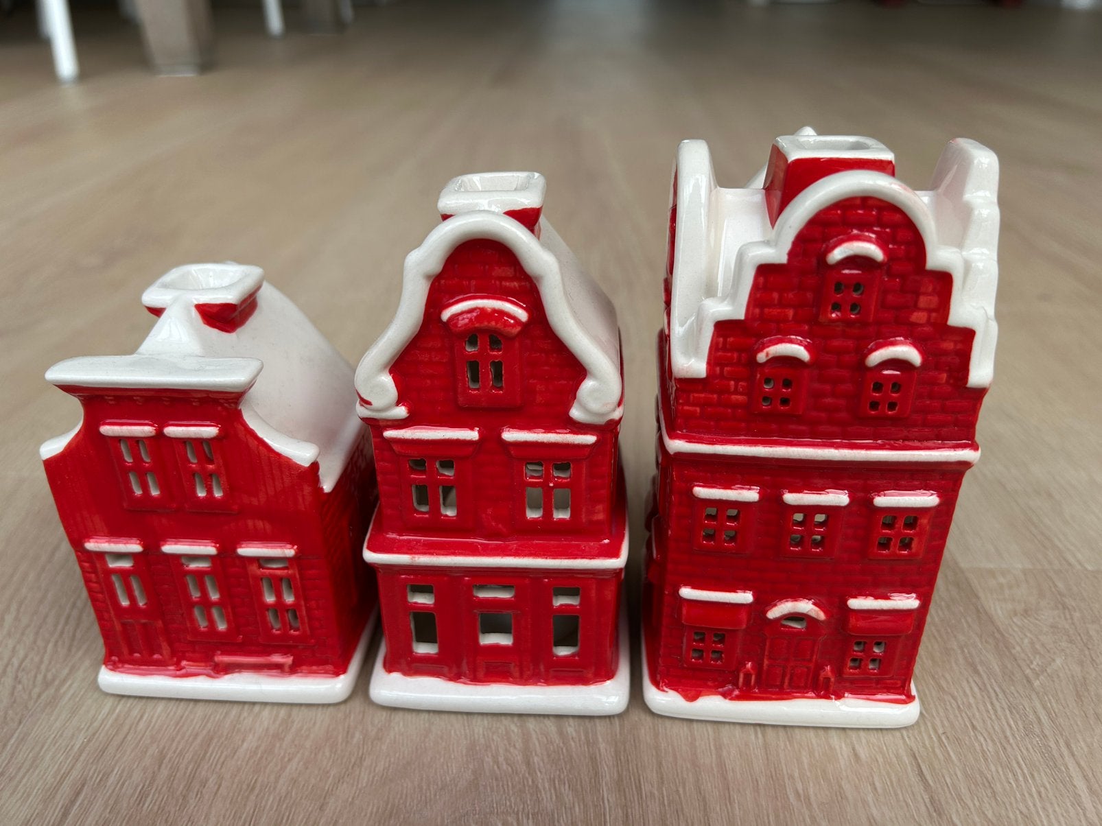 Hollandse huisjes - rode huisjes - Postcode Loterij - AH, Ophalen, Overige materialen, Nieuw, Rood