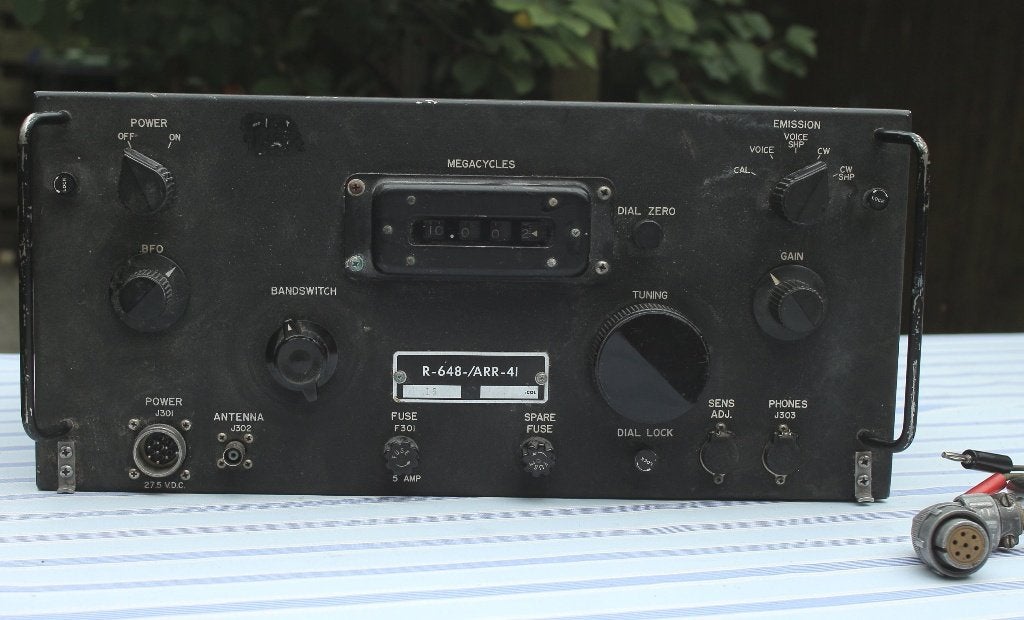 Te Koop - Collins ontvanger R-648/ARR-41, Telecommunicatie, Ophalen, Gebruikt, Ontvanger