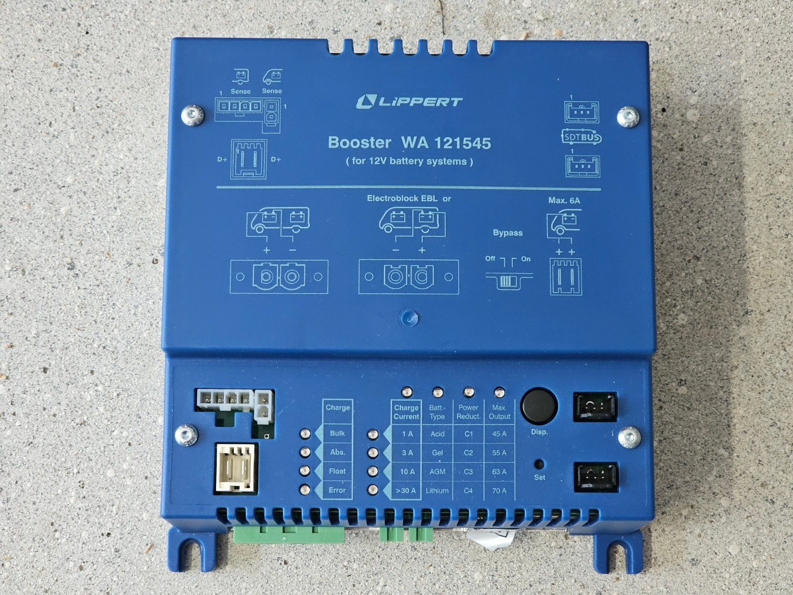 Lippert Booster WA 121545 voor 12V accusystemen, Caravans en Kamperen, Ophalen of Verzenden