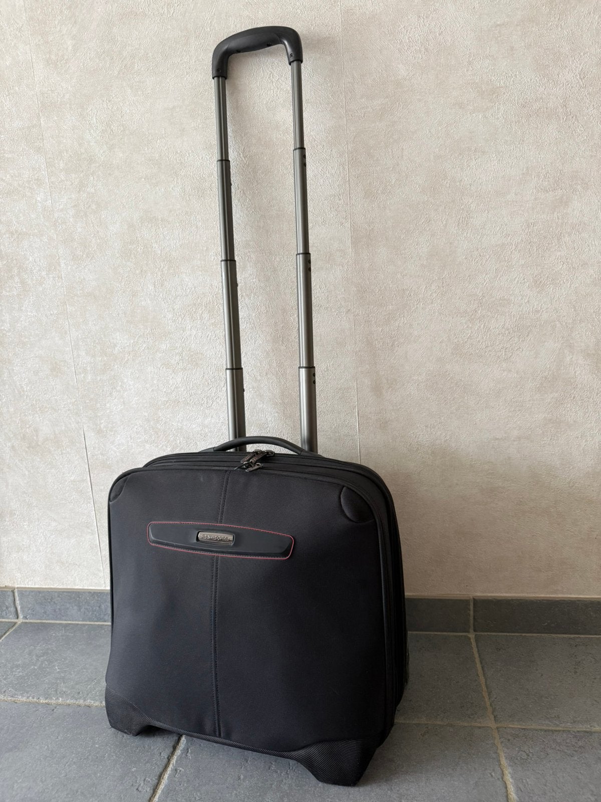 Samsonite laptopkoffer handbagage, Zwart, Minder dan 40 cm, Ophalen of Verzenden, Zo goed als nieuw