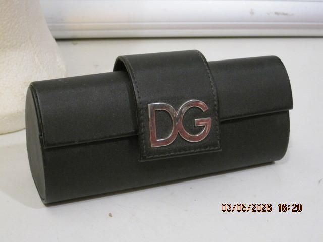 DG brillenkoker dolce gabbana 15/4/6 cm bril grote (388), Overige merken, Gebruikt, Zonnebril, Zwart