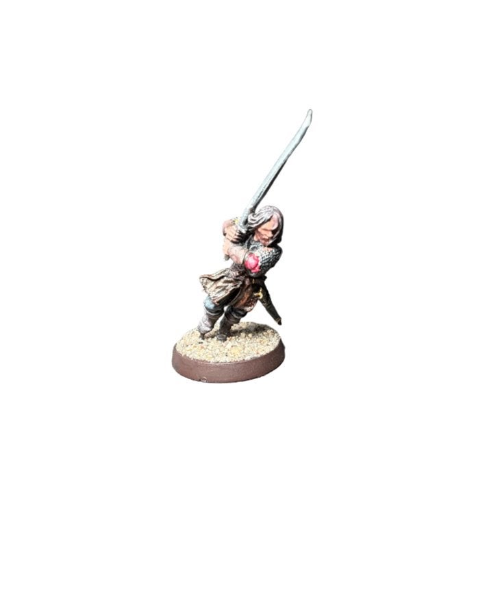 Warhammer Lord of the Rings MESBG Aragorn, Hobby en Vrije tijd, ., Zo goed als nieuw, ., .