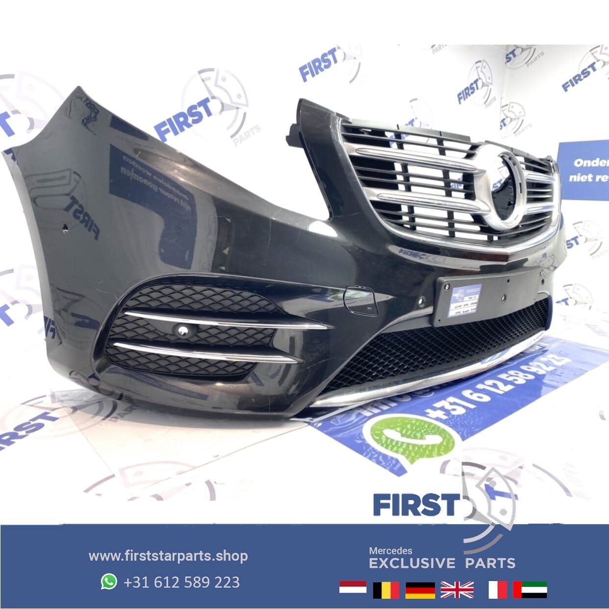 W447 VITO / V KLASSE AMG VOORBUMPER A4478851000 BUMPER COMPL, Auto-onderdelen, Carrosserie en Plaatwerk, Gebruikt, -, Voor, Ophalen of Verzenden