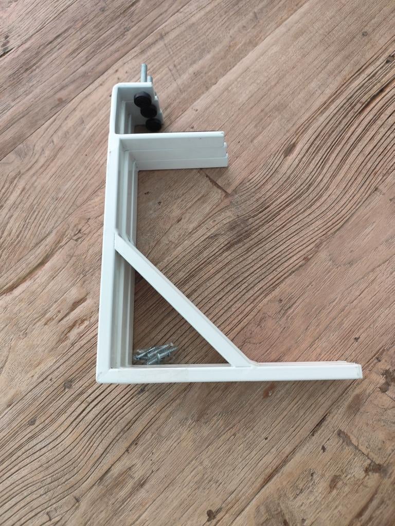 IKEA EKBY TORE Beugels - Wit (2 stuks), Huis en Inrichting, Woonaccessoires | Wandplanken en Boekenplanken, Gebruikt, Ophalen of Verzenden