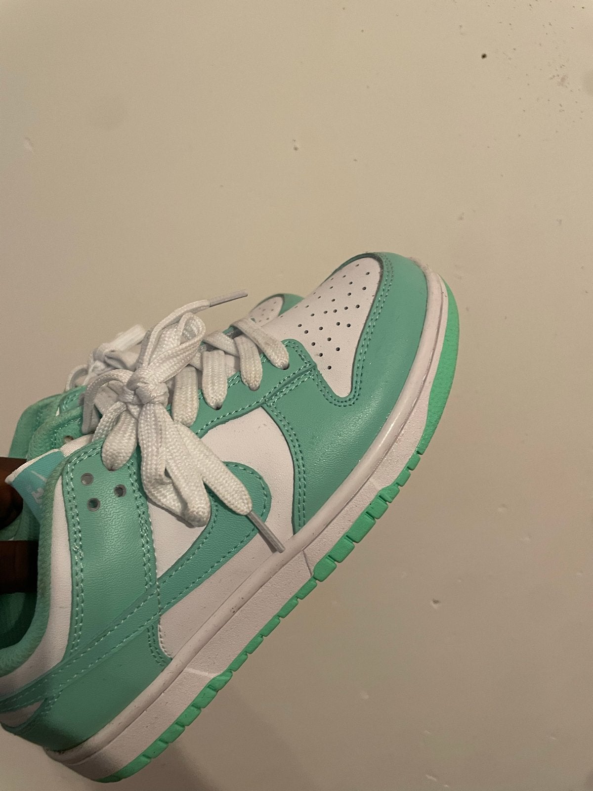 Nike Dunk Low Mint Foam - Zo goed als nieuw, Ophalen of Verzenden, Zo goed als nieuw, Groen, Sneakers of Gympen