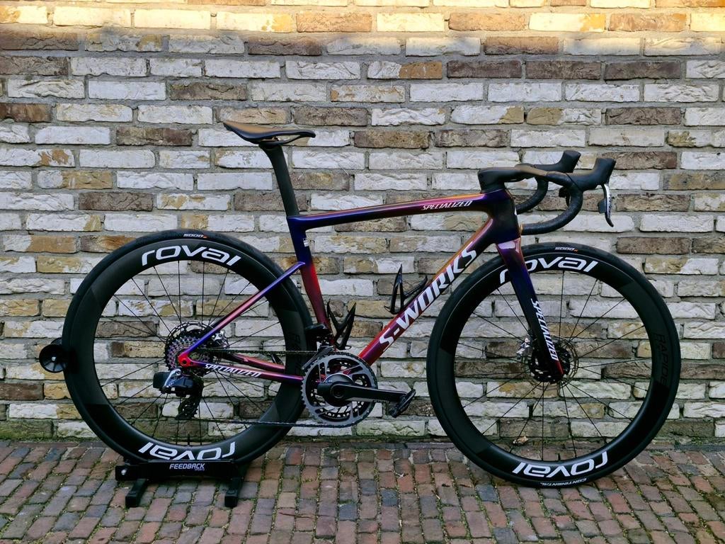 S-works Tarmac SL8 frameset maat 54, Fietsen en Brommers, Fietsen | Racefietsen, Carbon, Zo goed als nieuw, Meer dan 20 versnellingen