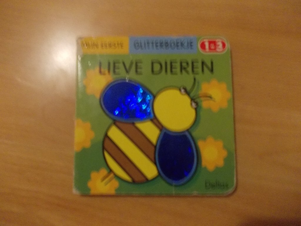 Glitterboekje voor peuters., Ophalen, Gebruikt, Overige