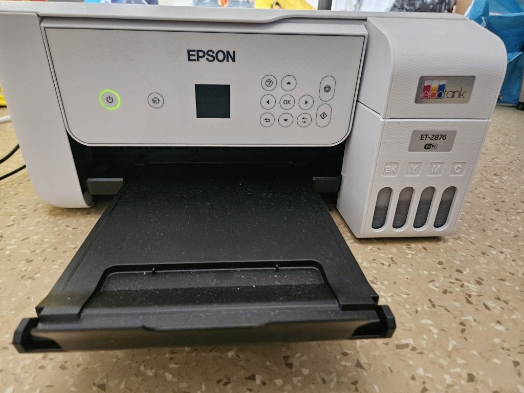 Epson EcoTank ET-2876 (3 mnd gebruikt), Computers en Software, Ophalen, Printer, Ingebouwde Wi-Fi, Zo goed als nieuw