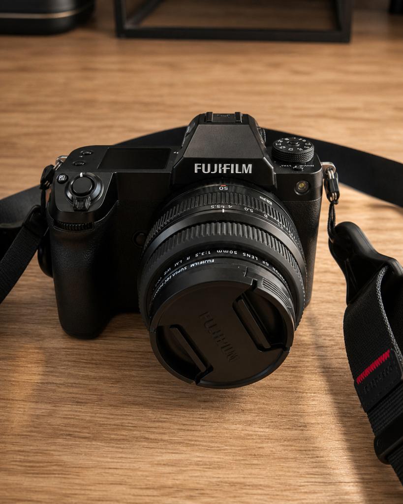 Fujifilm GFX 100S met GF 50mm lens, Ophalen, Spiegelreflex, Zo goed als nieuw, Fuji