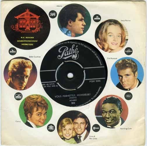 Vous permettez, monsieur - Adamo, 7 inch, Ophalen of Verzenden, Zo goed als nieuw, Pop