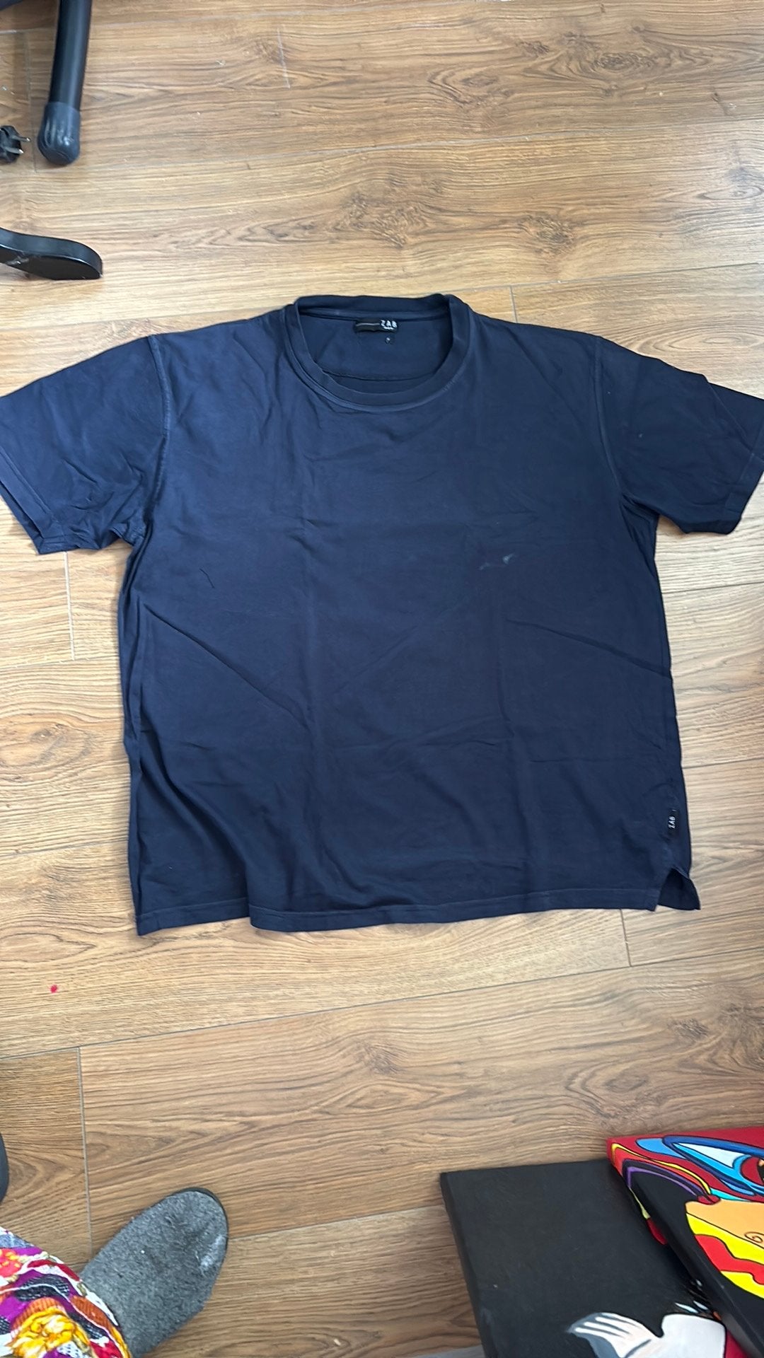 T-shirt ZAB, Kleding | Heren, Grote Maten, Ophalen of Verzenden, Zo goed als nieuw, Blauw, Shirt