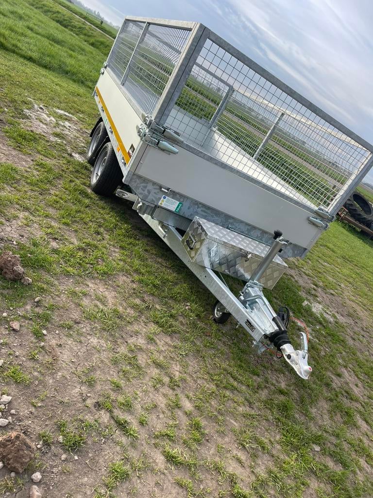 TE HUUR KIPPER/AANHANGWAGEN, Diensten en Vakmensen, Verhuur | Auto en Motor, Aanhangwagen