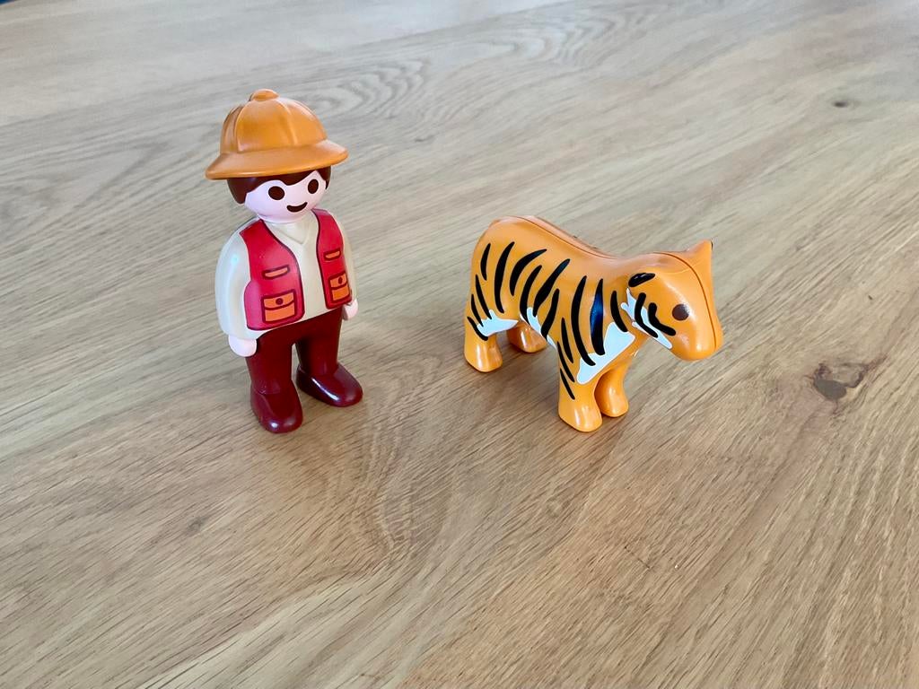 Playmobil 123 : Ranger met tijger - 6976, Ophalen, Zo goed als nieuw