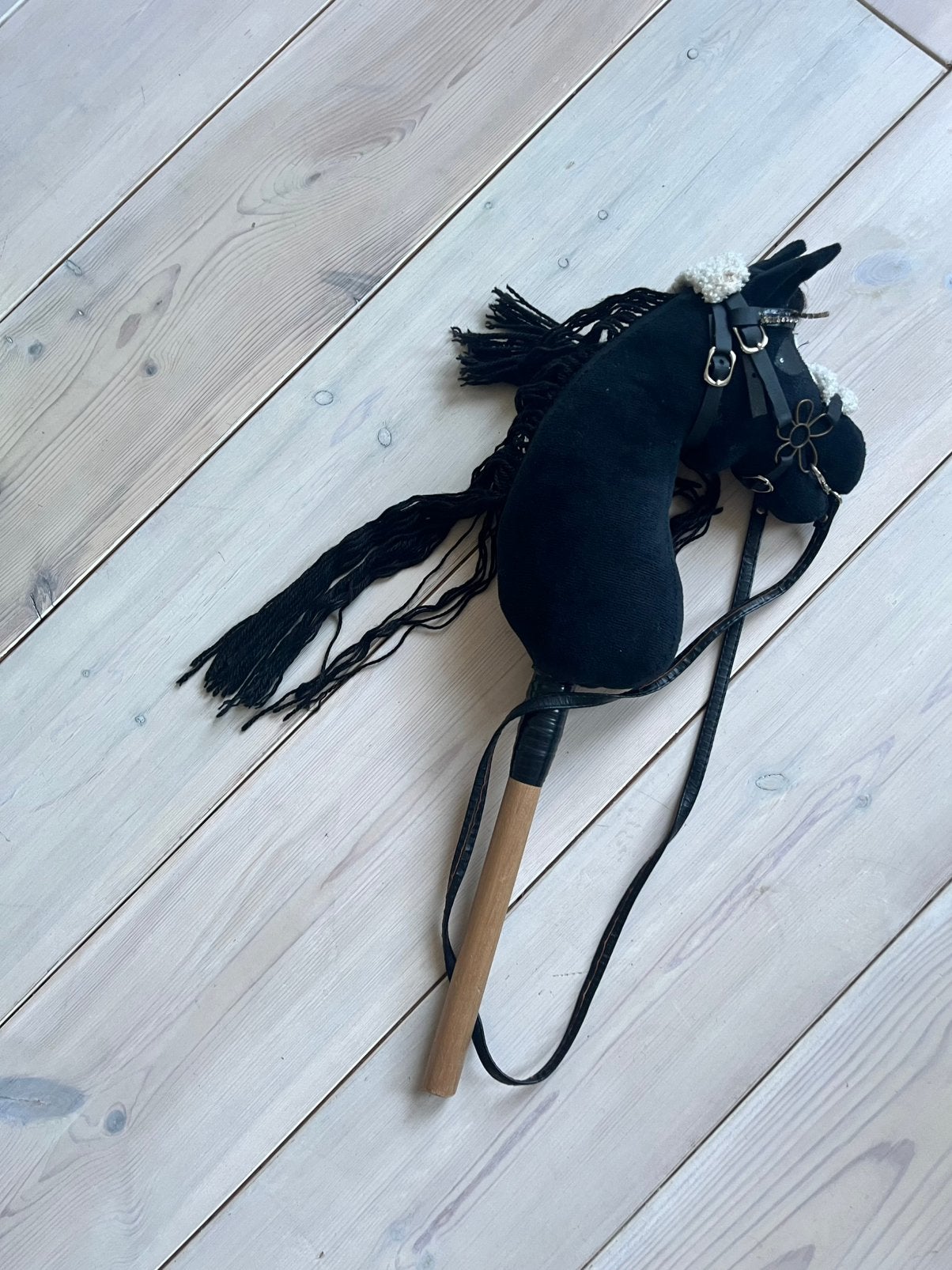 Leuk stokpaardje kleine hobbyhorse, Kinderen en Baby's, Speelgoed | Hobbelfiguren, Ophalen of Verzenden, Zo goed als nieuw