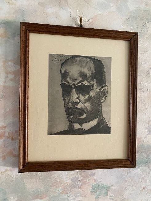Oude  Prent   Jan  Toorop  .  1927, Ophalen of Verzenden