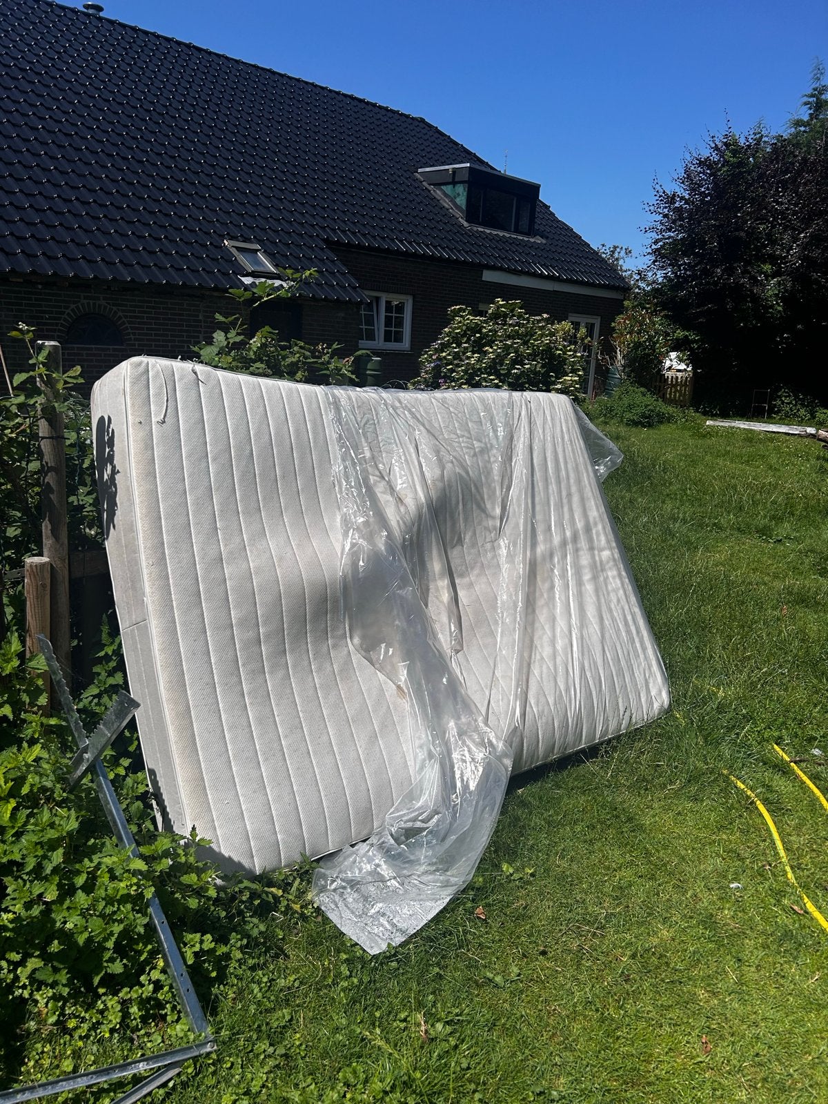 Gratis matras ikea sultan 140x200 - Ligt heerlijk!, Ophalen, Gebruikt, Tweepersoons, 140 cm
