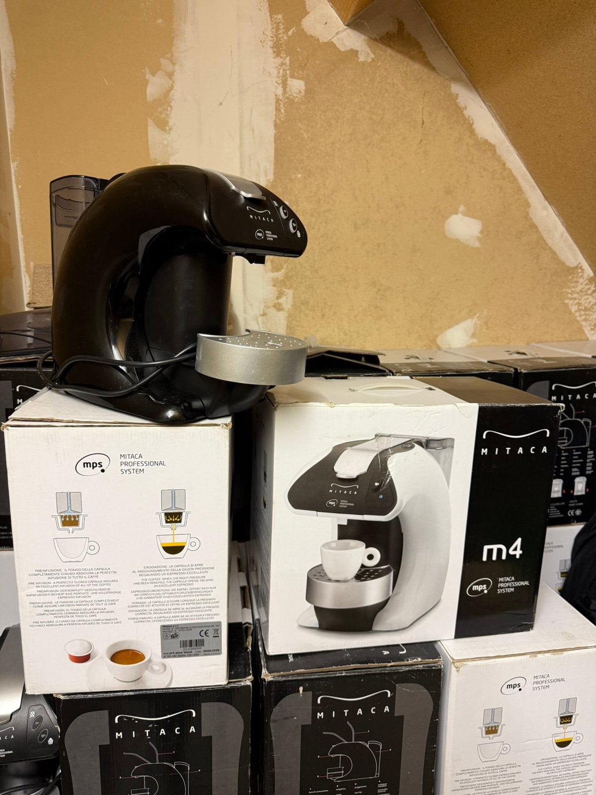 Mitaca m4 koffiemachine, Witgoed en Apparatuur, Ophalen, Zo goed als nieuw, Koffiemachine