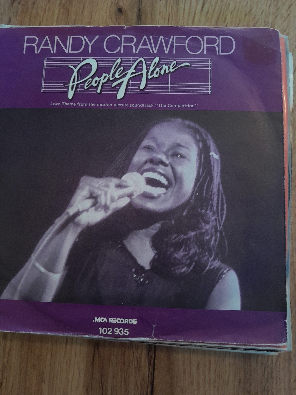 randy crawford 7inch people alone, Ophalen of Verzenden, Zo goed als nieuw, Pop
