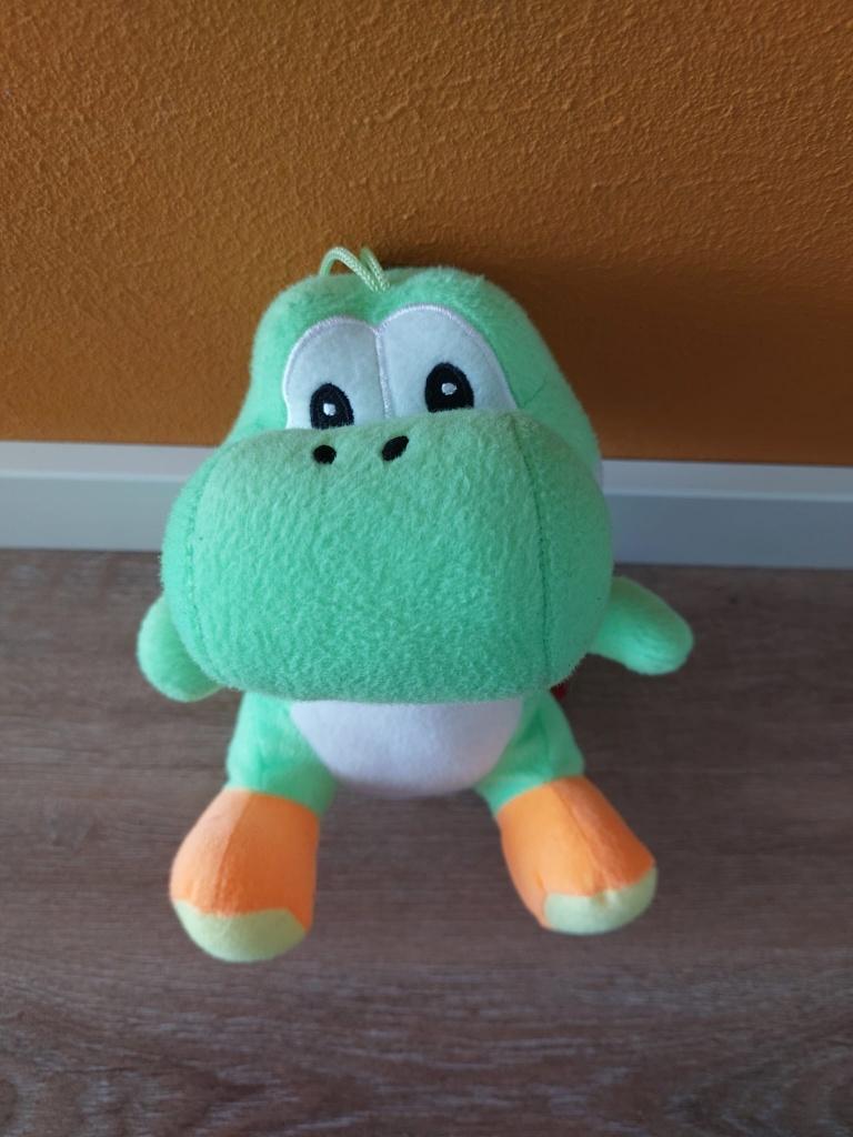 Knuffel Yoshi, Groen, Dinosaurus, Ophalen of Verzenden, Nintendo