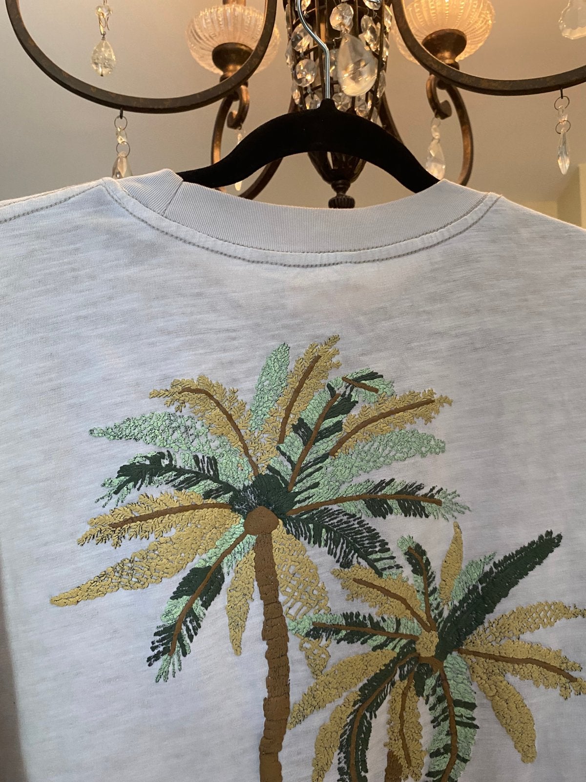 Foto 5 van T-shirt heren met patroon, oversize (1 stuk)