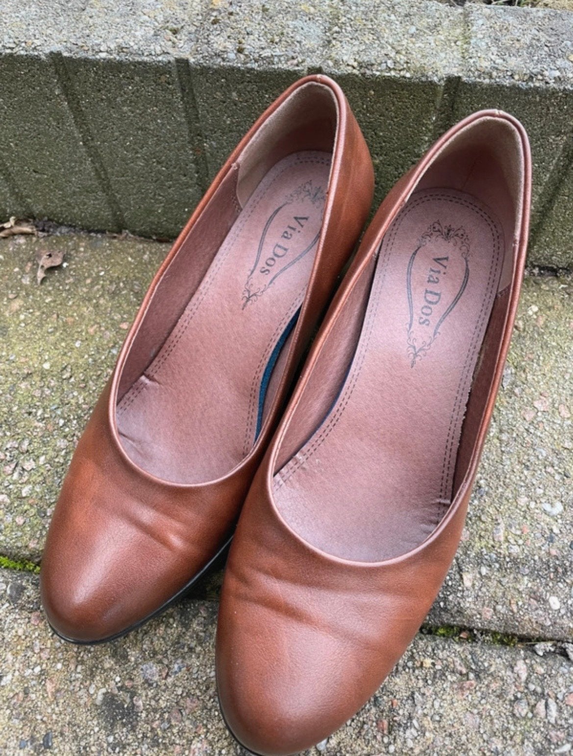 Mooie bruine pumps maat 39 - Weinig gedragen, Ophalen of Verzenden, Zo goed als nieuw, Bruin, Pumps