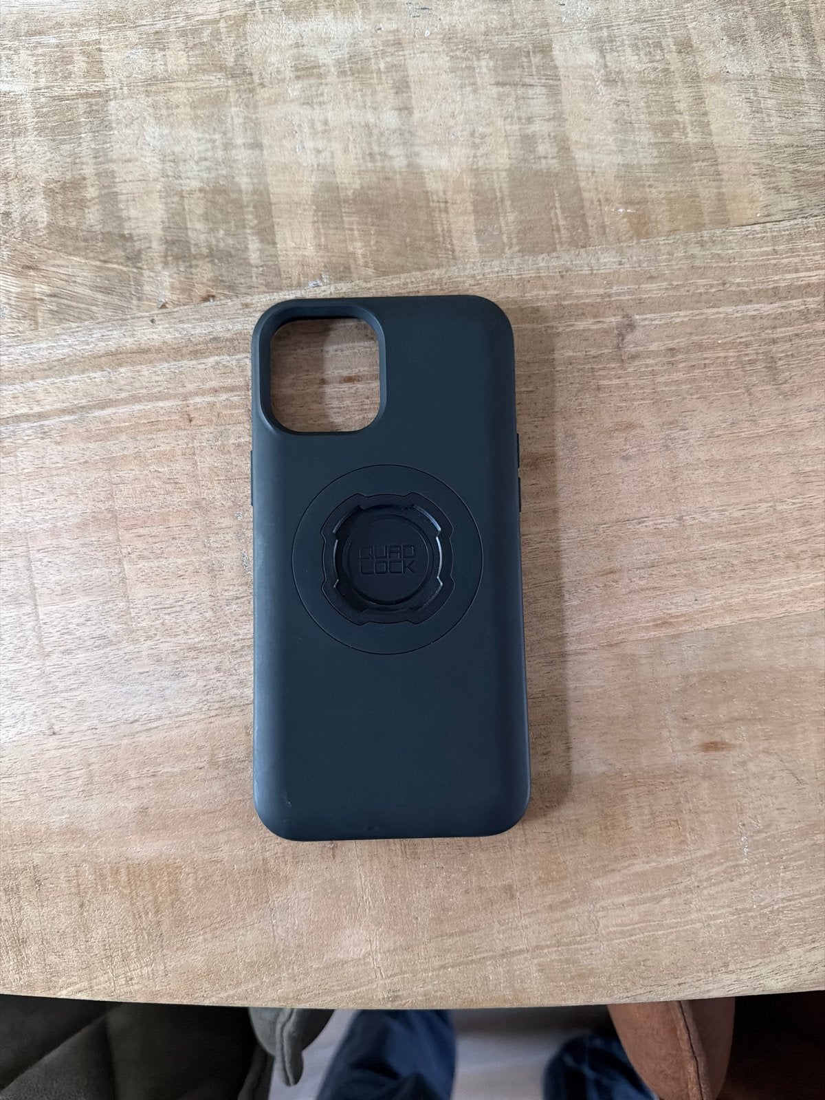 Quad Lock Hoesje voor iPhone 12 Pro Max - Zwart, Zwart, Krasbestendig, Quad Lock, Hoesje of Tasje