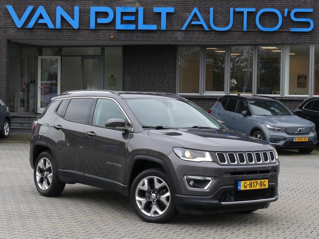 Jeep Compass 1.4 MultiAir Limited / Leder / Beats Audio / U-, Auto's, Voorwielaandrijving, 450 kg, Gebruikt, 4 cilinders