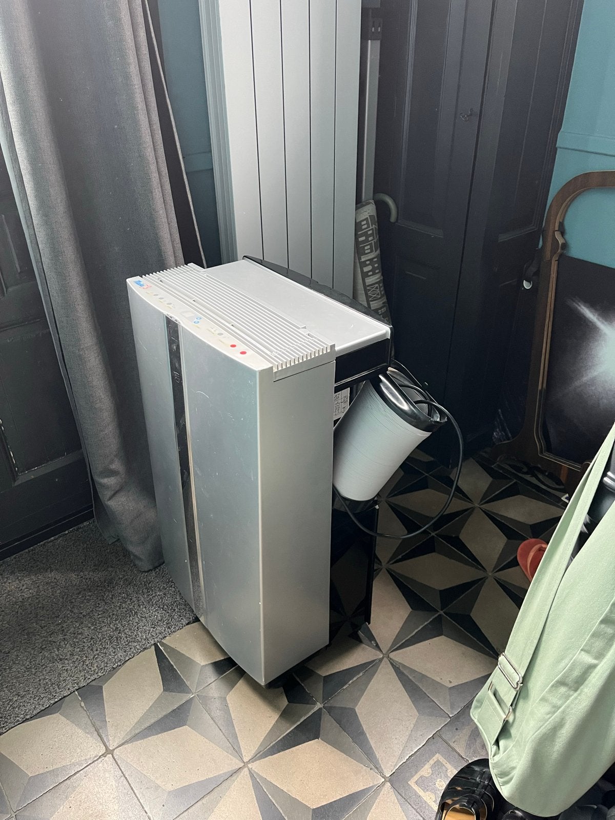 Mobiele airco Maiko, Witgoed en Apparatuur, Airco's, Ophalen, Gebruikt, Minder dan 60 m³, 3 snelheden of meer