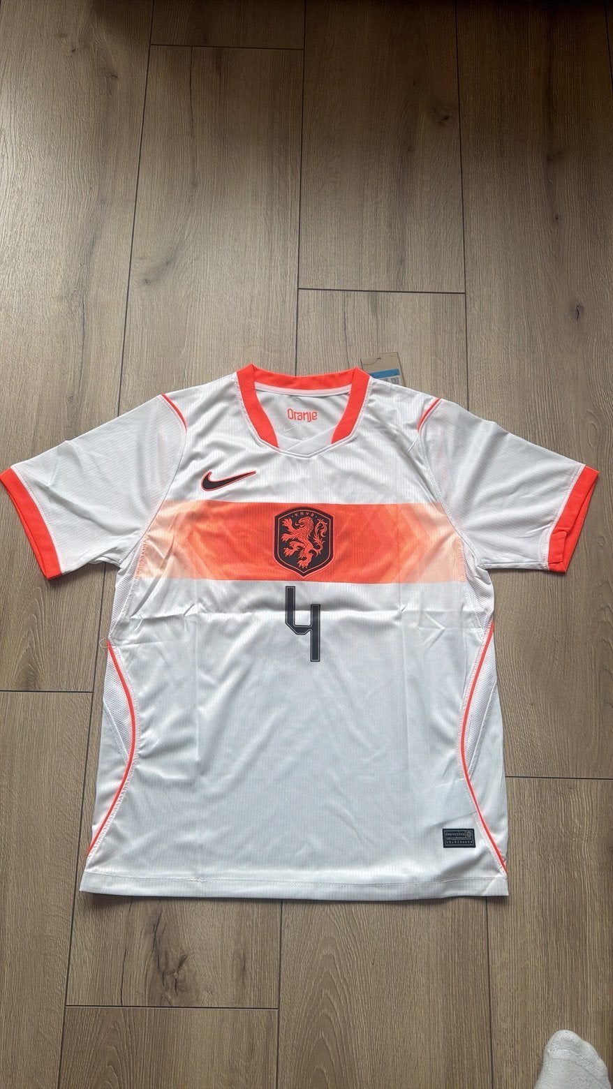 Nederlands Elftal Shirt, Kleding | Heren, Wit, Nieuw, Overige maten, Ophalen of Verzenden