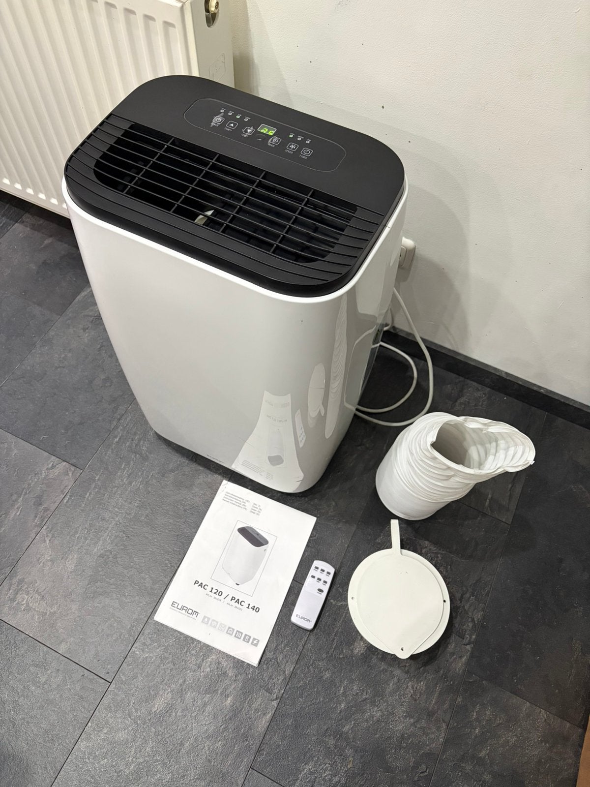 Mobiele airco, Ophalen, Minder dan 60 m³, 3 snelheden of meer, Zo goed als nieuw