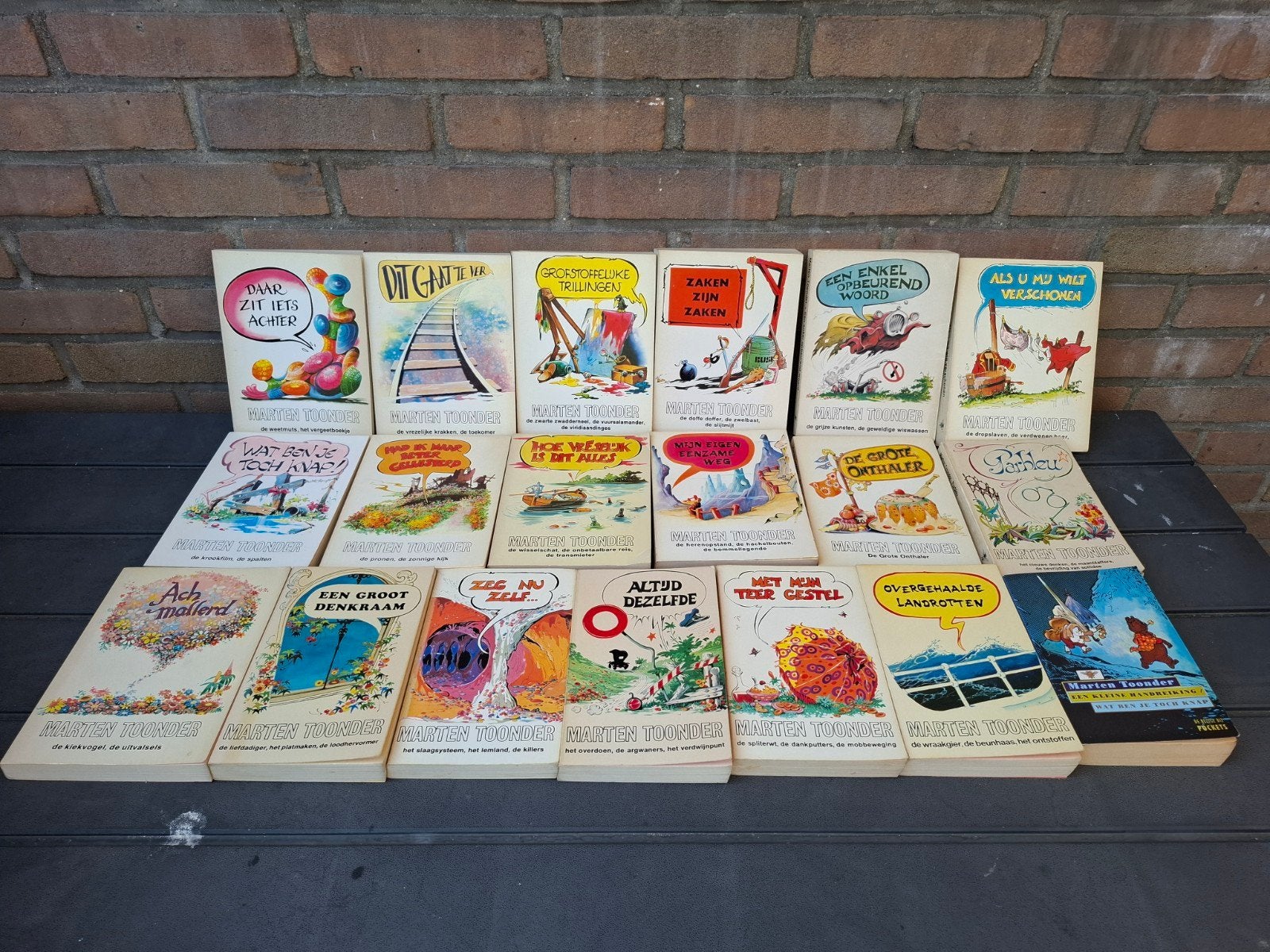 Marten toonder olivier bommel en tom poes 18 eerste drukken, Boeken, Ophalen of Verzenden