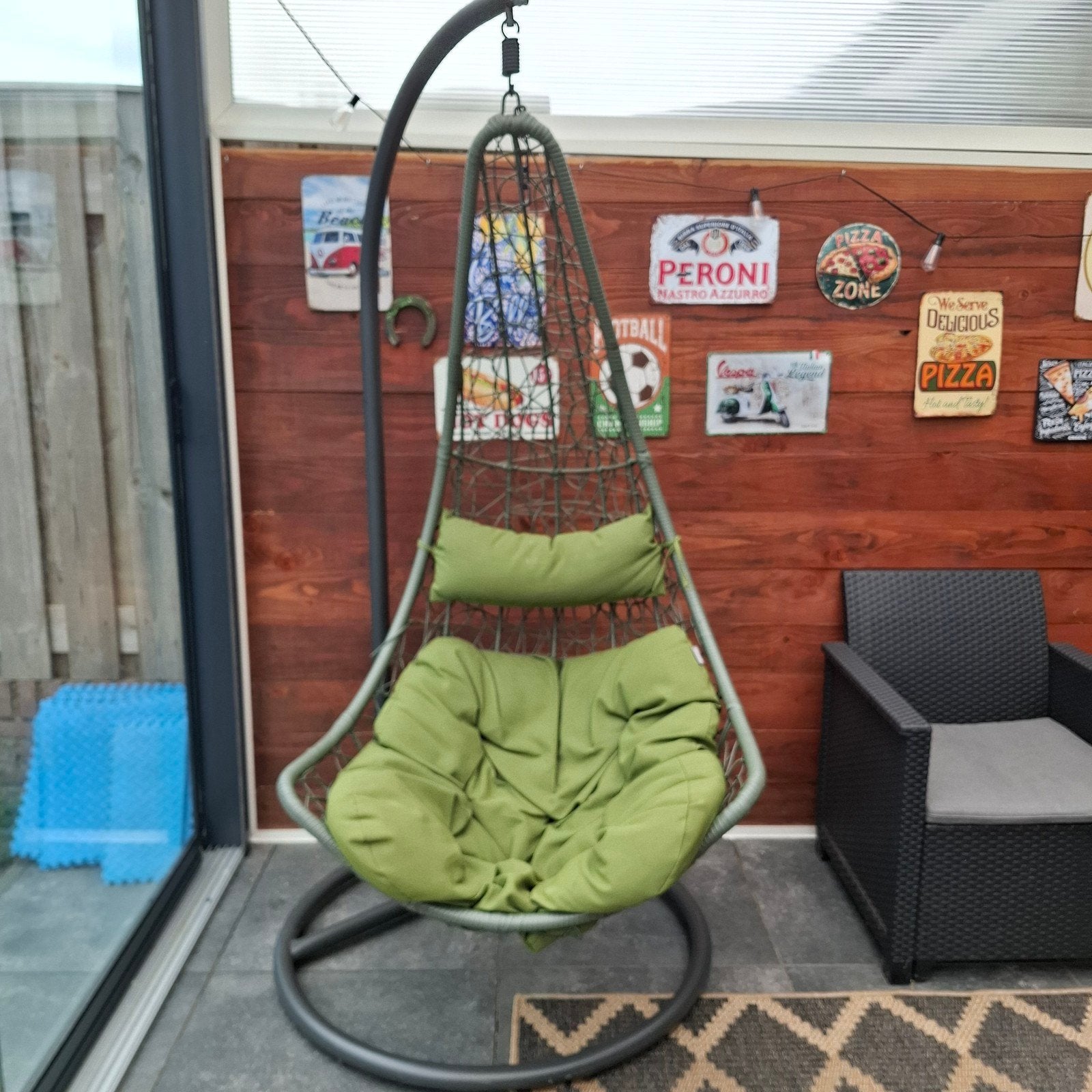 hangei schommelstoel, Tuin en Terras, Ophalen, Hout