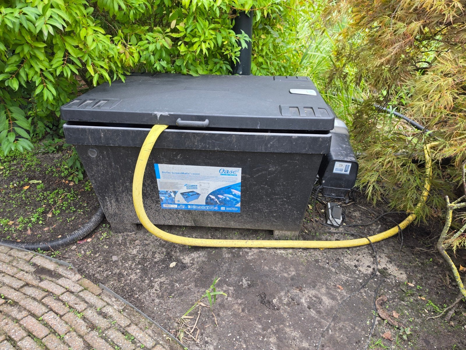 Oase Biotec Screenmatic 140000 + Oase bitron eco UVC filter, Ophalen, Gebruikt