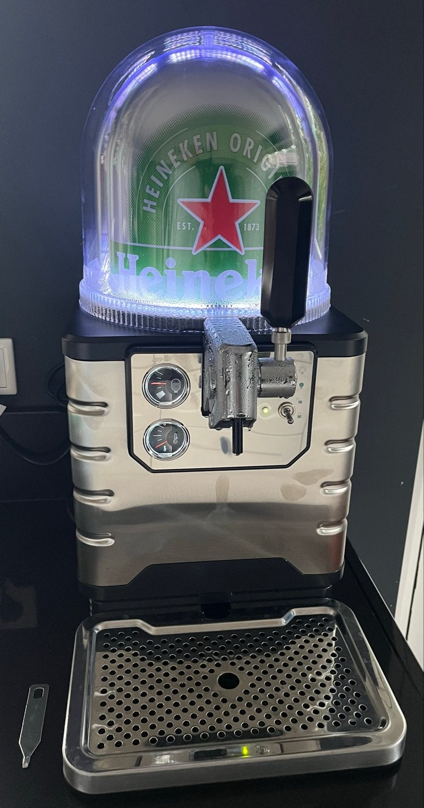 Heineken Blade thuistap - éénmalig gebruikt!, Ophalen