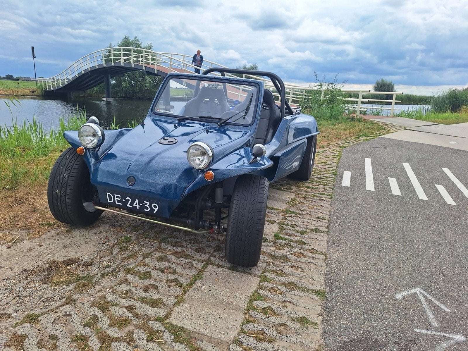 Volkswagen 1968 Blauw, Auto's, Overige modellen, Particulier, 760 kg, Geïmporteerd