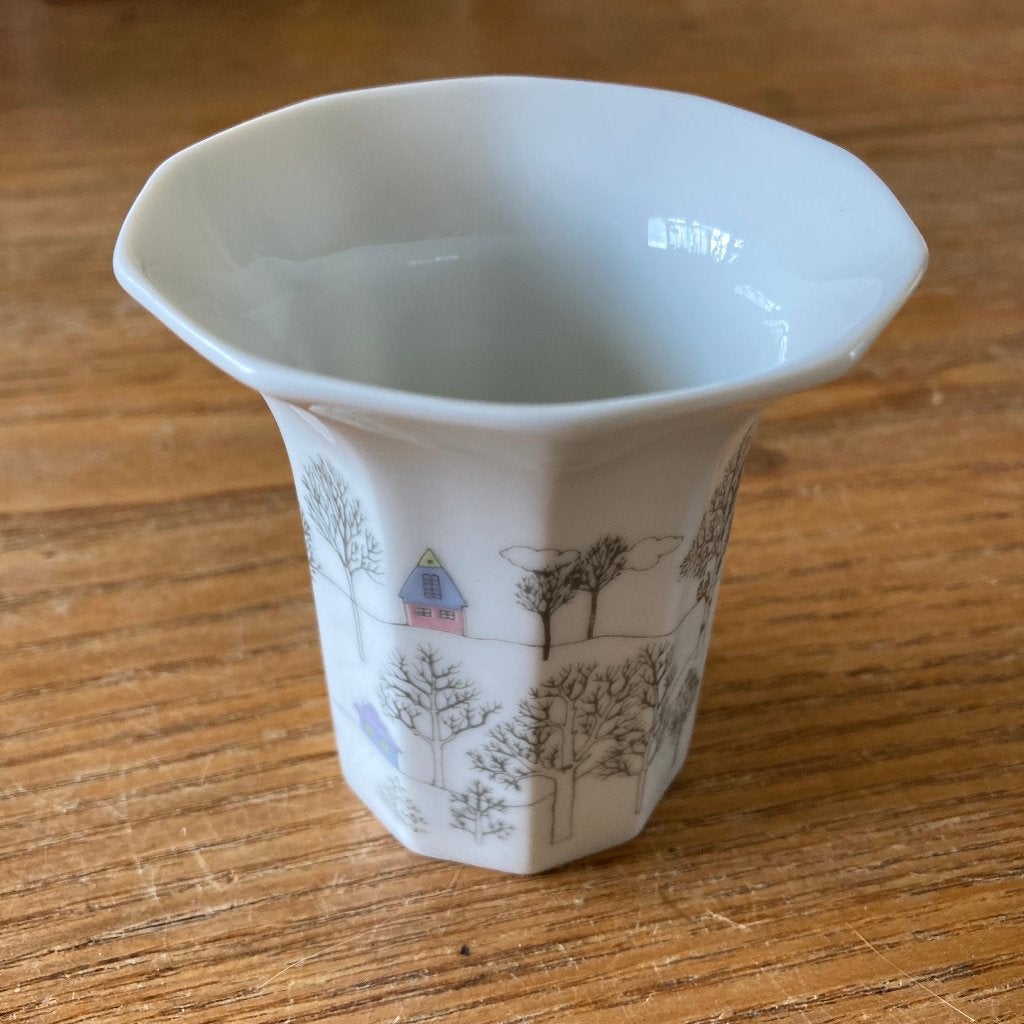 Vintage porseleinen Rosenthal vaasje Studio-linie Germany, Ophalen of Verzenden