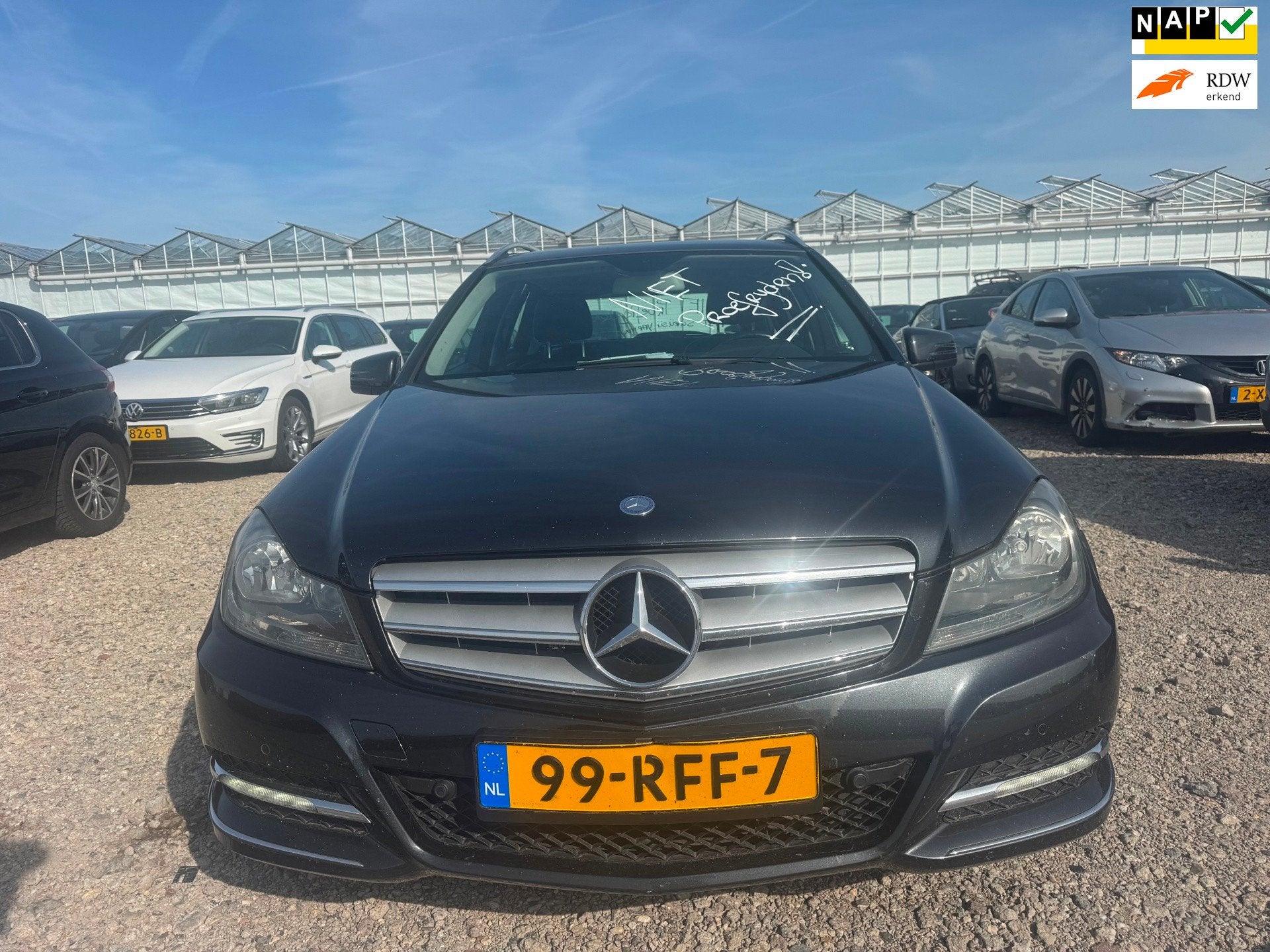 Mercedes-Benz C-klasse Estate 2011 * 180 CDI Business Class, Auto's, Mercedes-Benz, Automaat, Euro 5, 4 cilinders, Zwart
