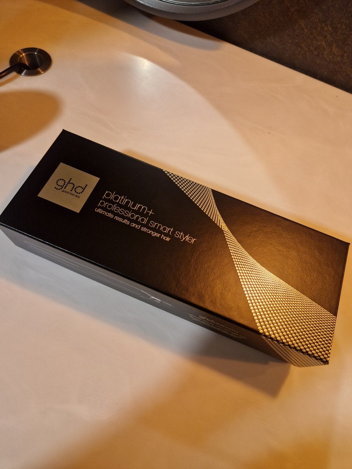 GHD Platinum+ Stijltang - Nieuw, Ophalen of Verzenden, Zo goed als nieuw, Haarverzorging