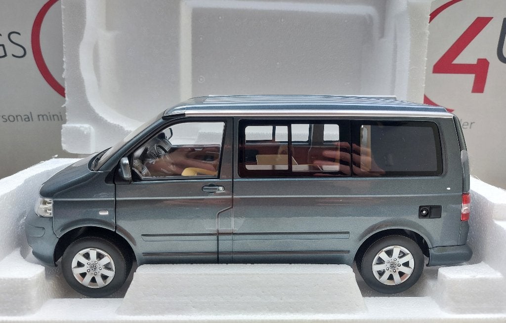 Norev 1:18 Volkswagen T5 California 2003 Off-Road grey nieuw, Ophalen of Verzenden, Nieuw, Auto, Norev