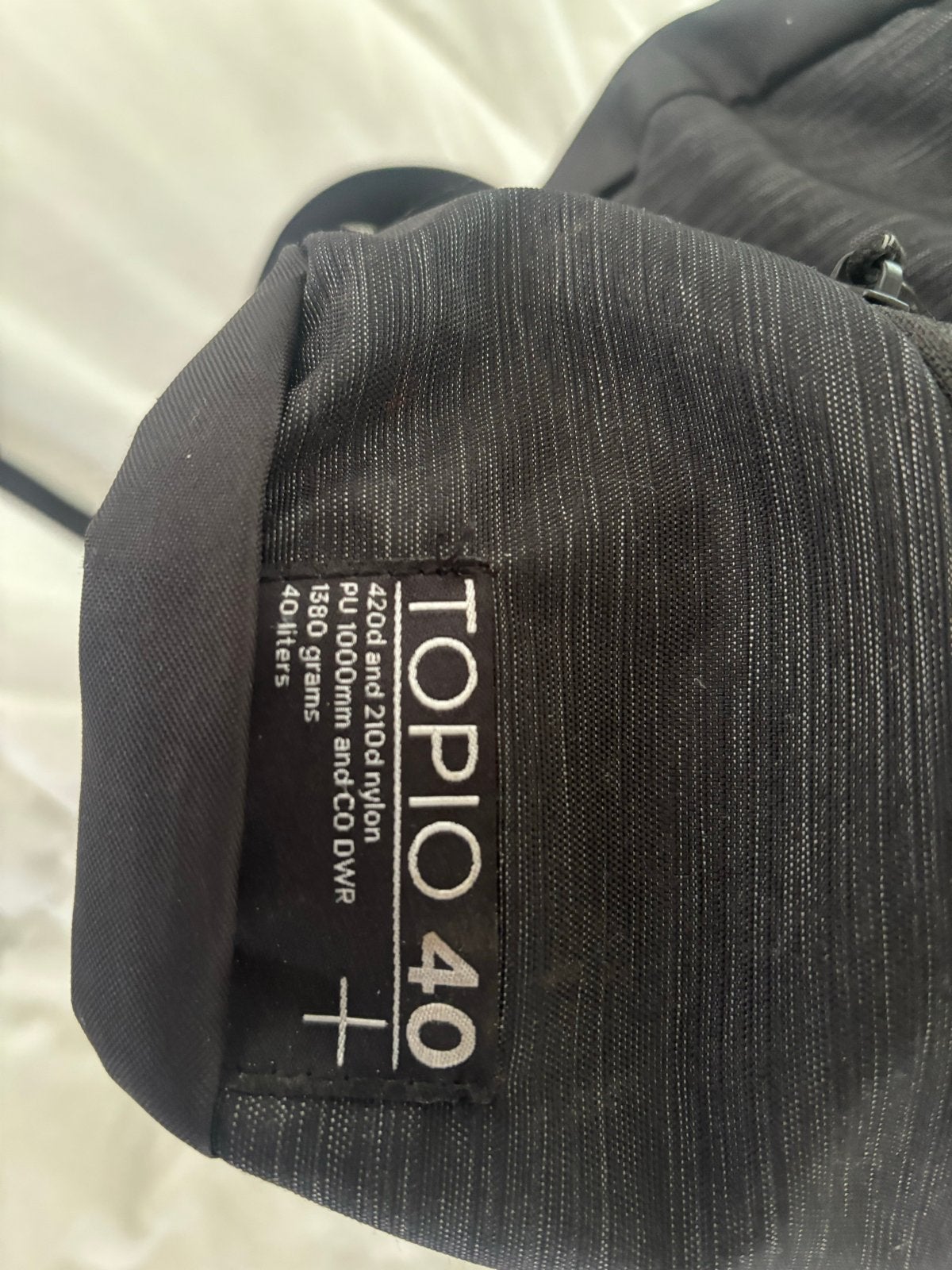 Thule Topio 40L Backpack - Zo goed als nieuw, Ophalen of Verzenden, Zo goed als nieuw, Zwart, Overige typen