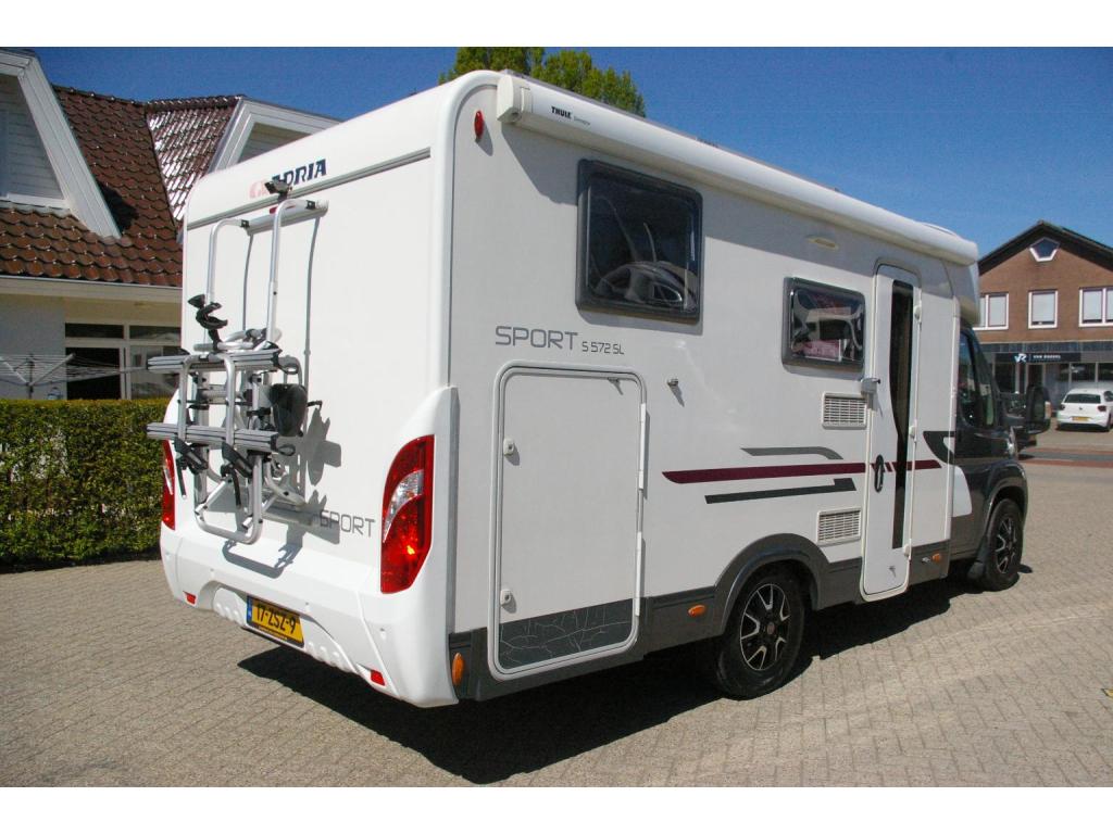 Adria Sport S 572 SL Enkele bedden, Garage., Reservewiel, Ringverwarming, Fiat, Koelkast