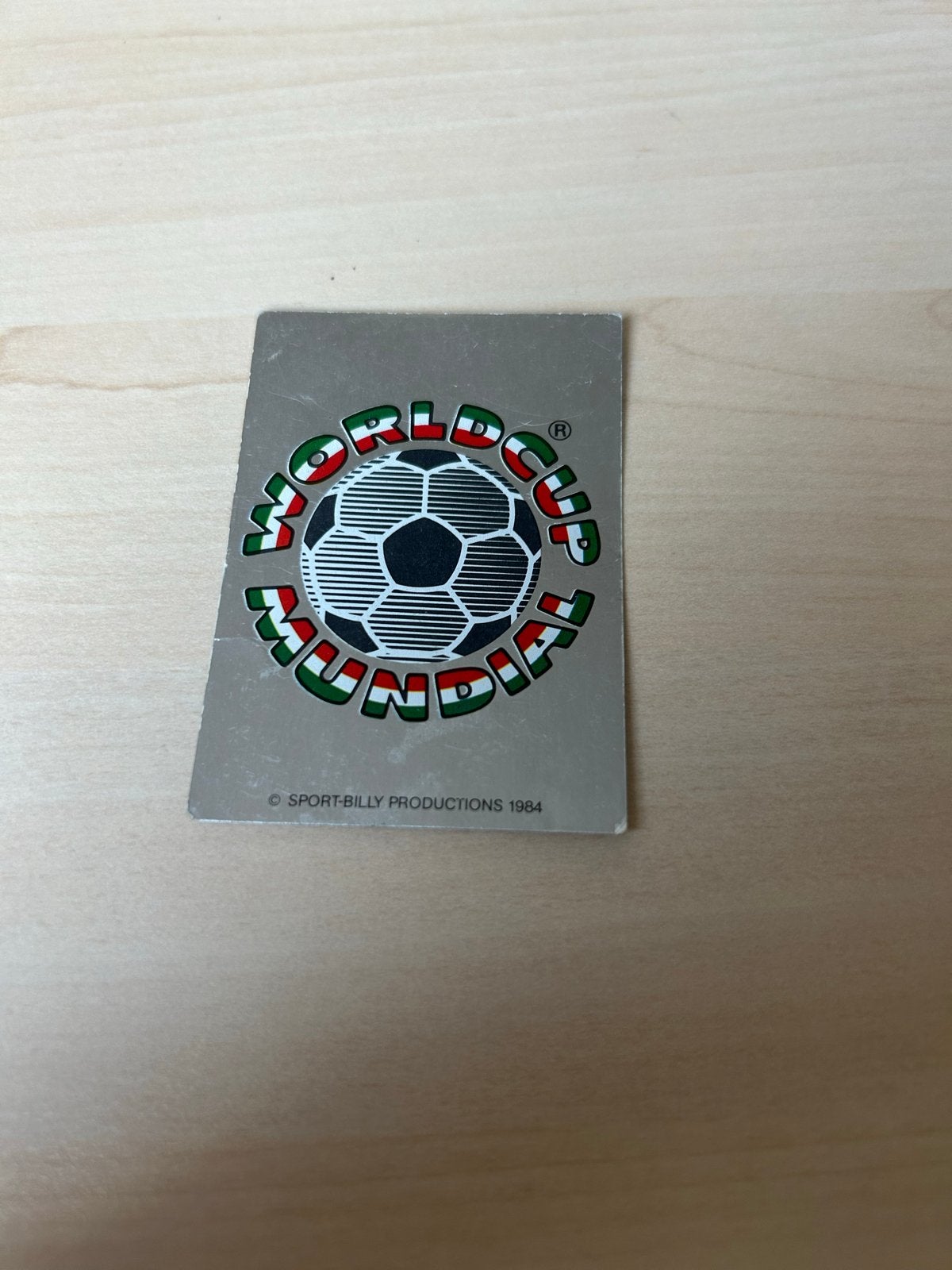 Panini Mexico 86 WK Voetbal Sticker - Nummer 1, Ophalen of Verzenden, Zo goed als nieuw, Sport
