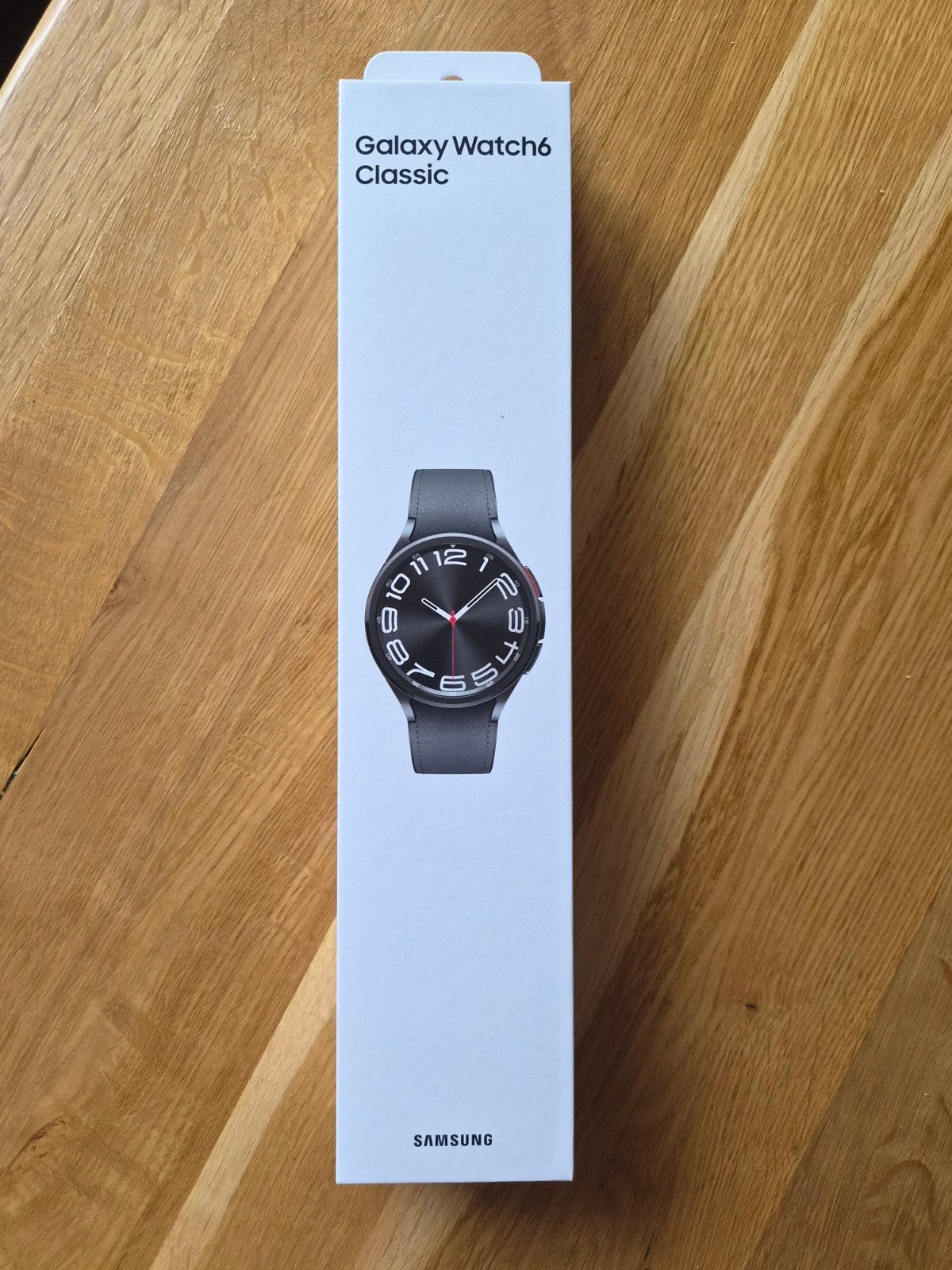Samsung Galaxy Watch6 Classic Zwart - Nieuw in doos, Zwart, Nieuw, Ophalen of Verzenden, Samsung